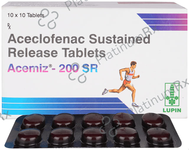 Acemiz 200mg SR Tablet 10s