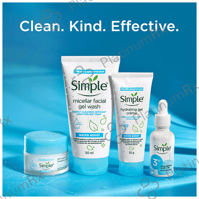 Simple Micellar Facial Gel Wash