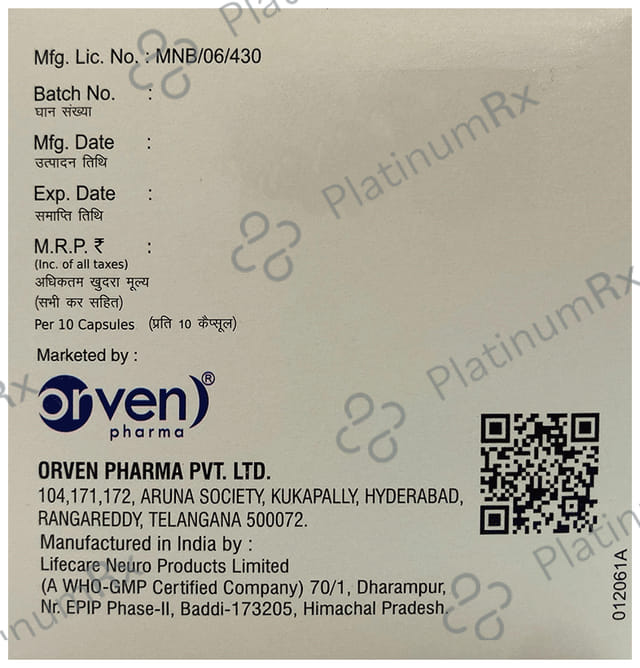 Chillrab DSR 30/20mg Capsule 10s