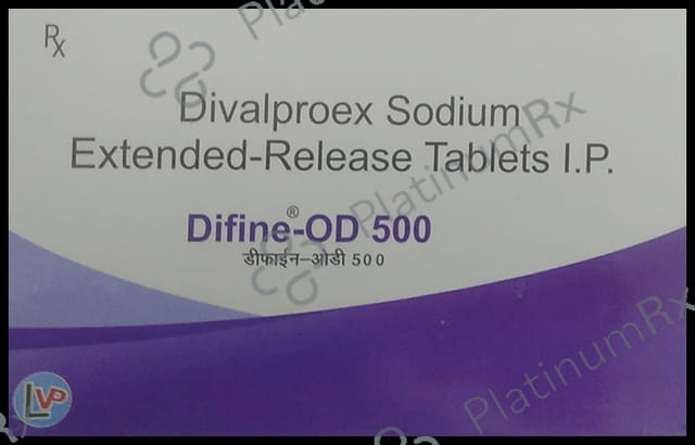 Difine OD 500mg Tablet ER 10s