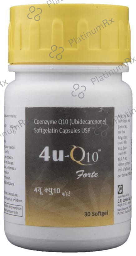 4U Q10 Forte 300mg Capsule 30s