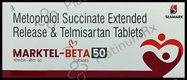 Marktel Beta 50/40mg Tablet ER 10s