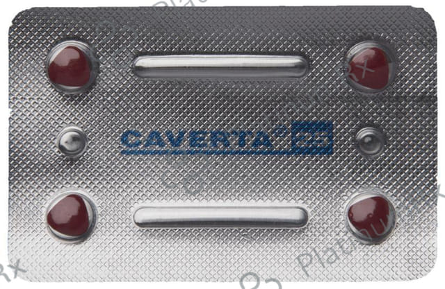 Caverta 25mg Tablet 4s