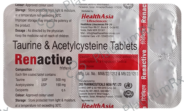 Renactive 150/500mg Tablet 10s