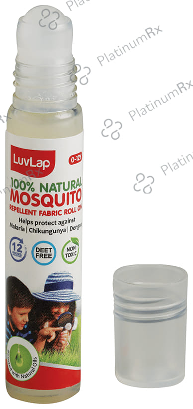 LuvLap 100% Natural Mosquito Repellent Fabric Roll On 100 ml