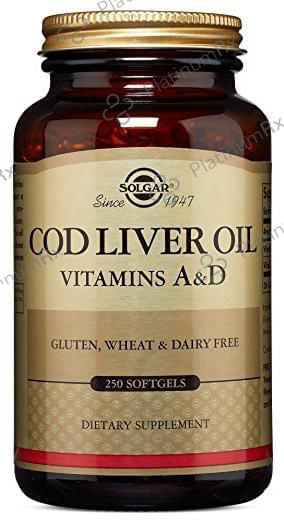 Solgar Norwegian Cod Liver Oil Softgels