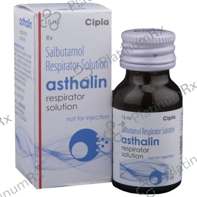 Asthalin 5mg Solution For Inhaler 15ml