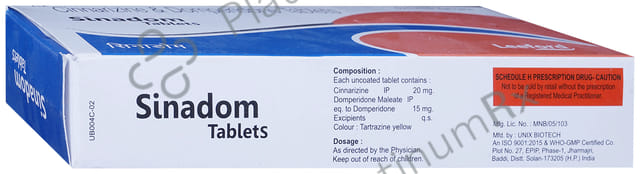 Sinadom Tablet