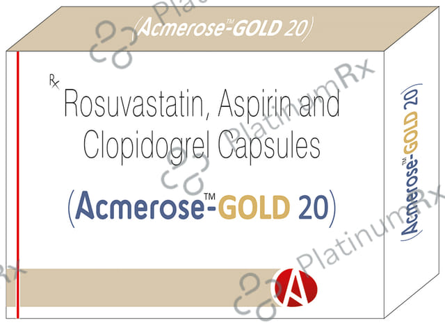 Acmerose Gold 20 Capsule 10s