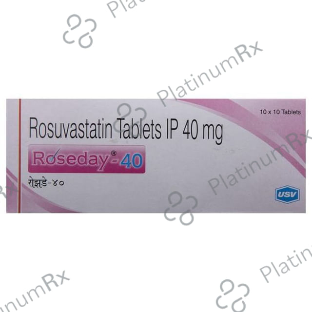 Roseday 40mg Tablet 10s