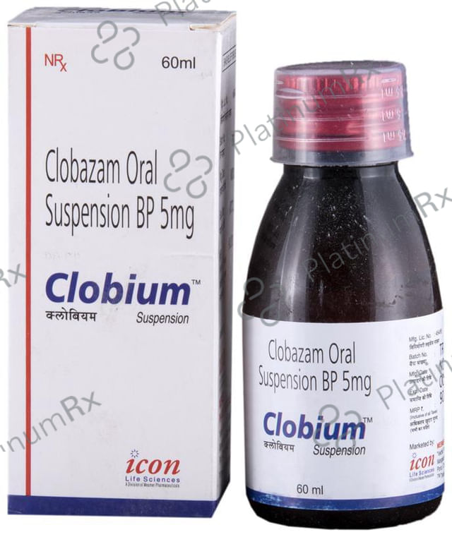 Clobium 5mg Suspension 60ml