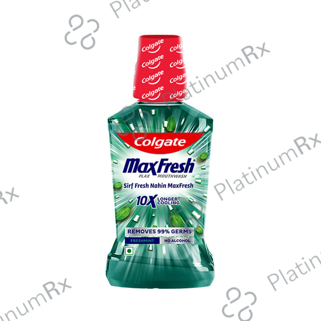 Colgate Fresh Mint MaxFresh Plax Antibacterial Mouth Wash 250ml