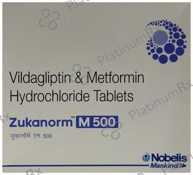 Zukanorm M 500/50mg Tablet 20s