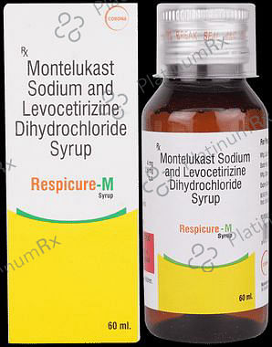 Respicure M 2.5/4mg Syrup 60ml