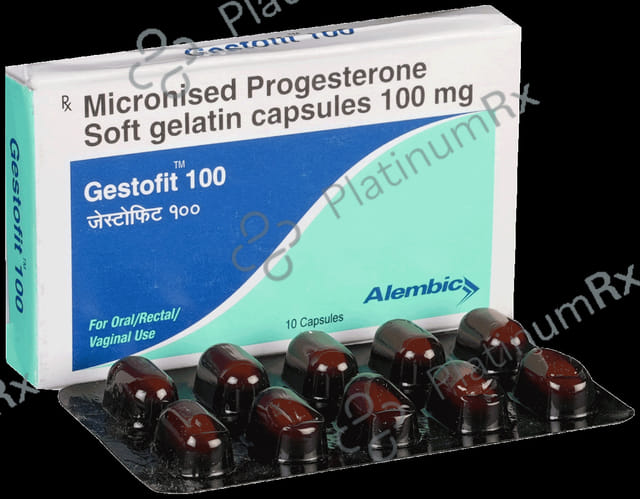 Gestofit 100mg Capsule 10s