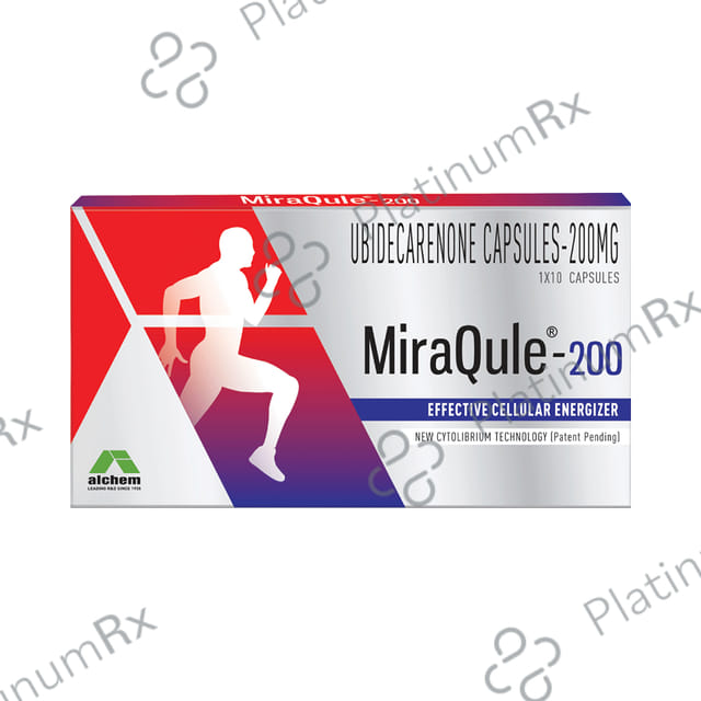 Miraqule 200mg Capsule 10s