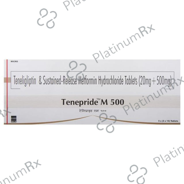 Tenepride M 500/20mg Tablet SR 15s