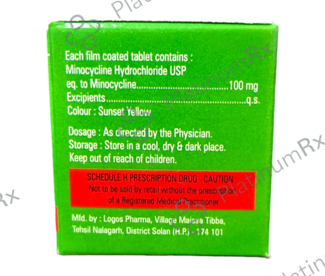 Minocyclone 100mg Tablet 10s