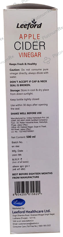 Leeford Apple Cider Vinegar