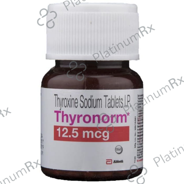 Thyronorm 12.5mcg Tablet 120s
