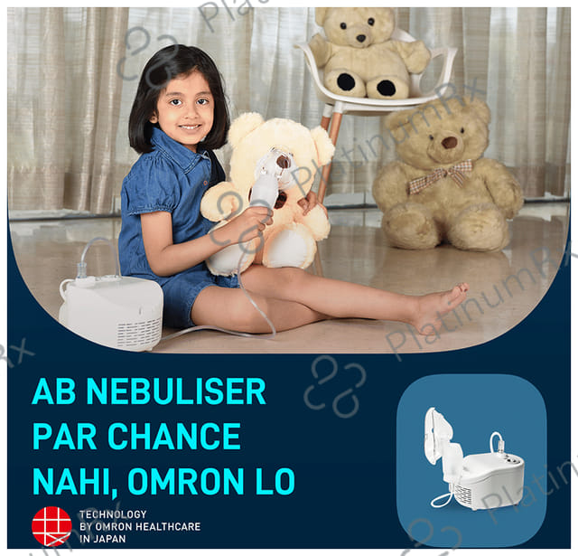 Omron NEC 101 Compressor Nebuliser White 1s