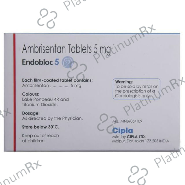 Endobloc 5mg Tablet 10s