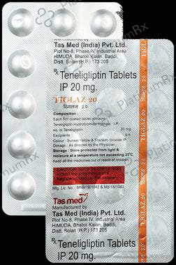 Tiglaz 20mg Tablet 15 Tablet