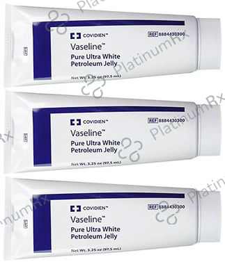 Covidien Vaseline 8884430300 Pure Ultra White Petroleum Jelly (97.5ml Each)