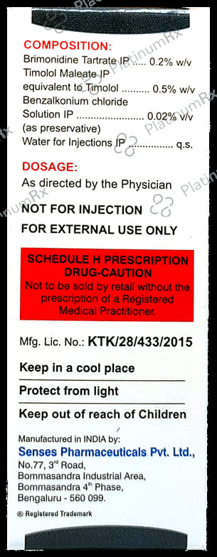 Duobrim T Eye Drop 5ml