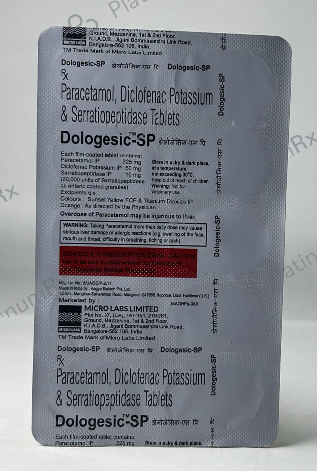 Dologesic SP Tablet 10s