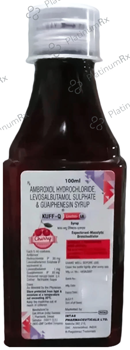 Kuff Q Linctus LS Cherry Flavour 100ml
