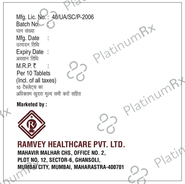 Ramprex SP 100/325/15mg Tablet 10s