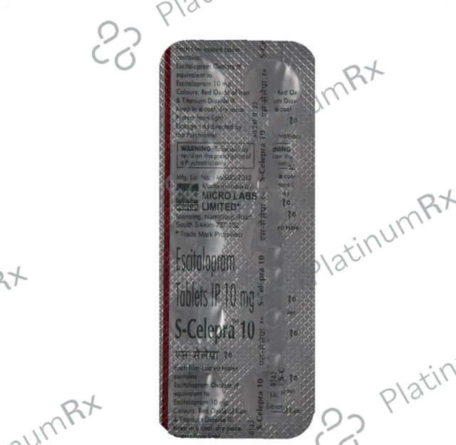 S Celepra 10mg Tablet 10s