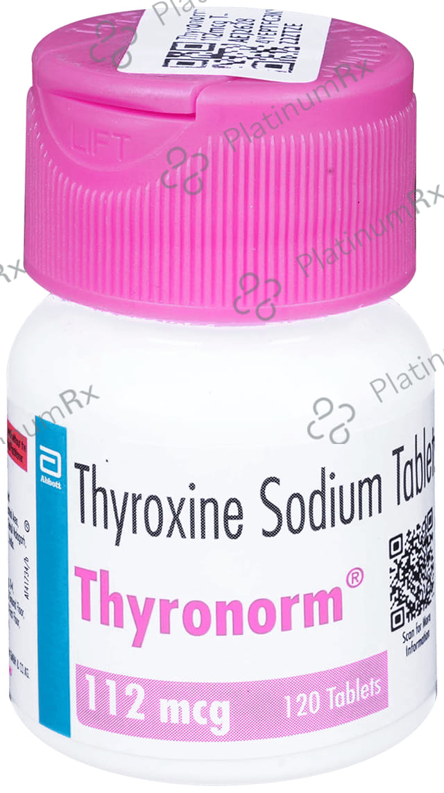 Thyronorm 112mcg Tablet 120s