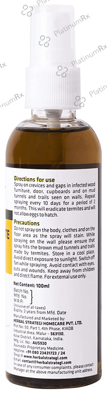 Herbal Strategi Herbal Termite Repellent Spray