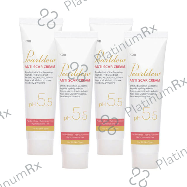 Pearldew Anti Scar Cream (25gm Each) 4 Tubes