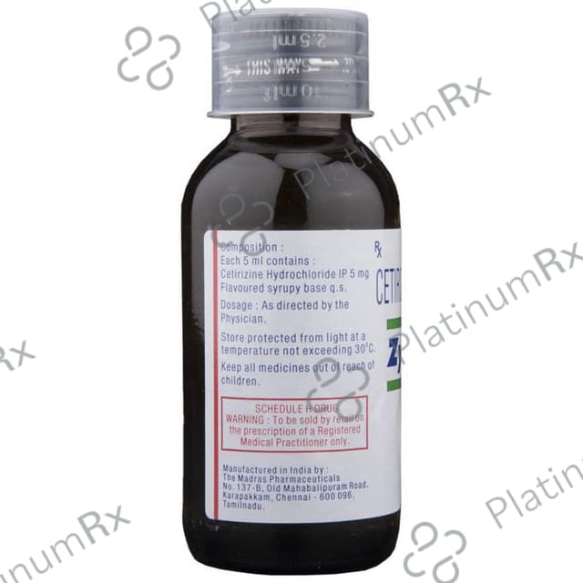 Zyncet Syrup 60ml