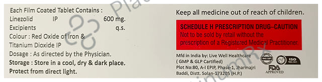 Lizosan 600mg Tablet 10s