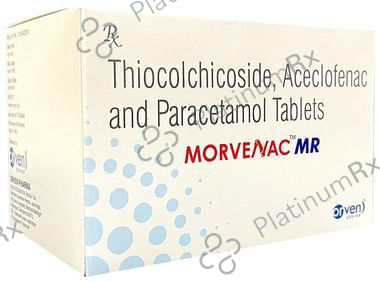 Morvenac 325/100/4mg MR Tablet 10s