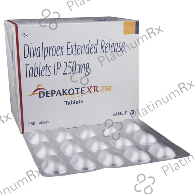 Depakote XR 250mg Tablet 15s