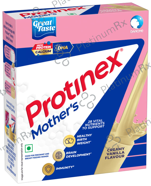 Protinex Mother's Drink With High Protein, Calcium & DHA Creamy Vanilla Refill Powder 200gm
