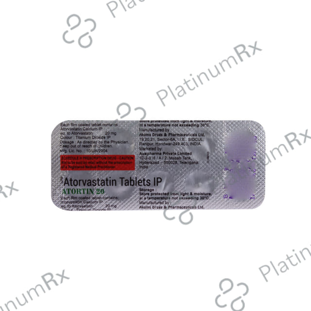 Atortin 20 Tablet