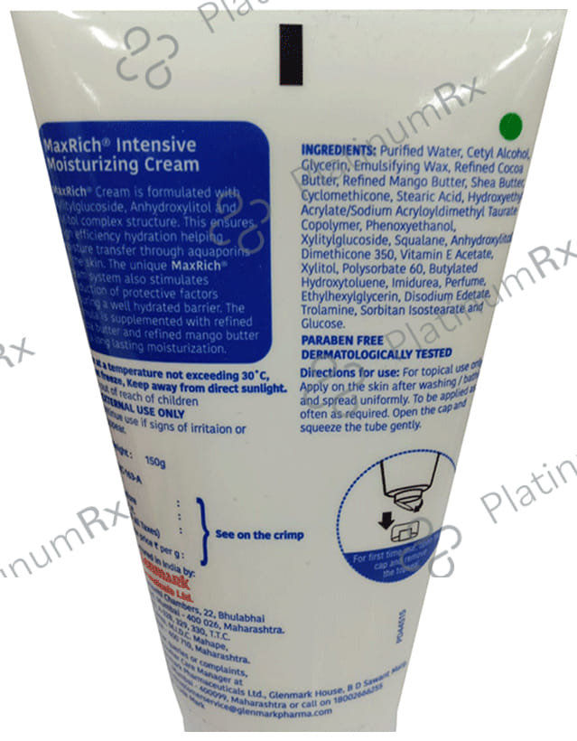 Maxrich Intensive Moisturising Cream 150gm
