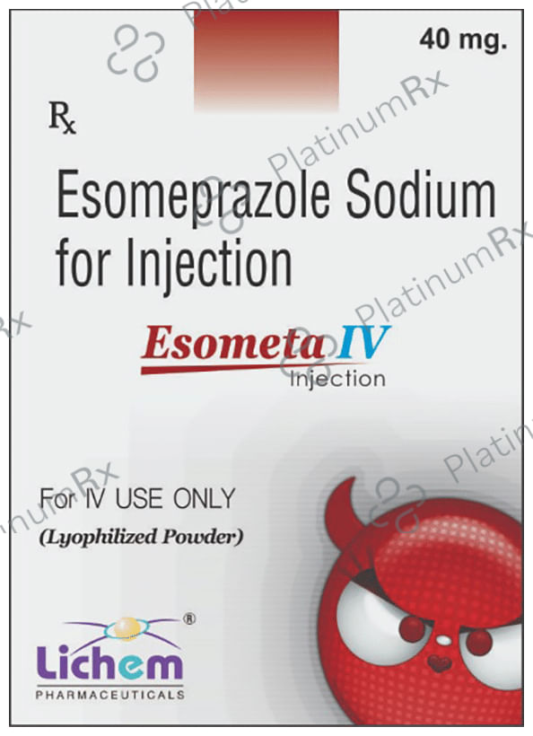 Esometa IV 40mg Injection 1s
