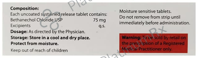 Urotone 75mg Tablet SR 10s
