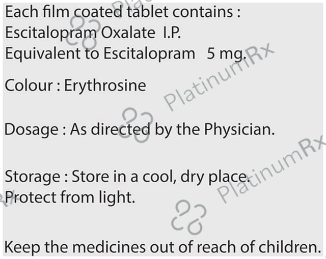 S Citlop 5mg Tablet