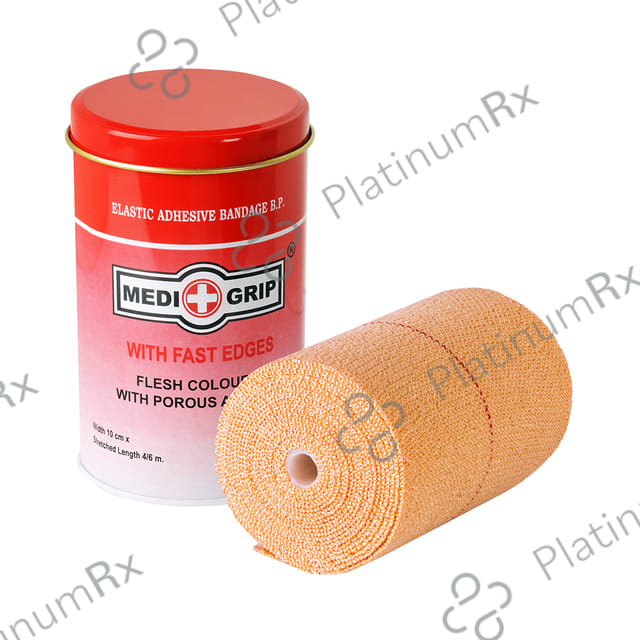 Medigrip Elastic Adhesive Bandage BP with Fast Edges 10cm x 4m 1 Bandage