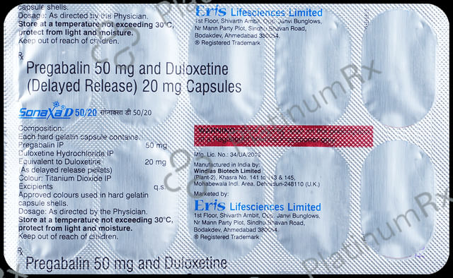 Sonaxa D 50/20 Capsule DR