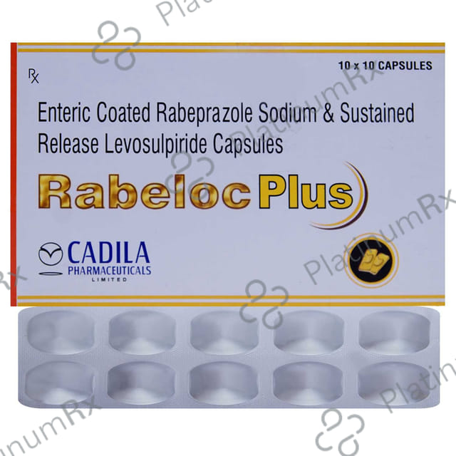 Rabela Plus 75mg/20mg Capsule