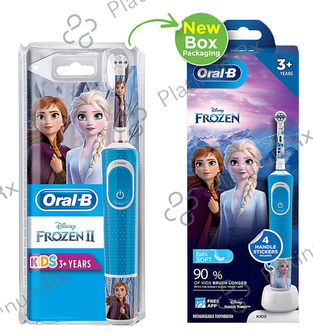 Oral-B Kids Electric Rechargeable Toothbrush (for 3+ Years) Frozen